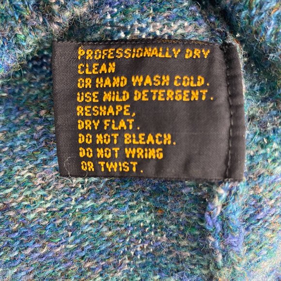 VTG EDDIE BAUER 100% Shetland Wool Sweater - Picture 16 of 16